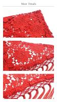 Ropa de baile de mezclilla hecha a mano para mujer, borla, cinturón de crochet triangular, danza del vientre, pañuelo de cadera ENCE - details 12