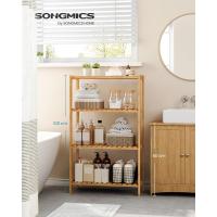 Estantería de Almacenamiento de Bambú de 4 Niveles Zapatero para Plantas, Ideal para Entrada, Baño, Sala de Estar, Balcón, Cocina - details 10