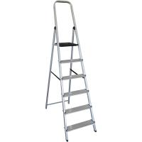 Tijera de 8 Escalones de Aluminio Plata de 366 cm de Altura con 150 kg de Capacidad de Carga - details 12