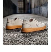 Xiaobai zapatos de hombre 2025 nueva superficie de cuero de verano deportes suela suave transpirable No. 1 zapatos de junta casual zapatos de cuero de los hombres. - details 6