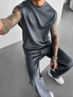 Pantalones casuales ligeros de cuatro estaciones para hombre, pantalón de punto, pantalón largo, moda, pantalón urbano - details 28