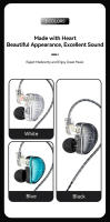 VAORLO Original T05pro Wired Earphone With Mic Detachable HIFI 4D Sound Music In Ear 3.5MM AUX Pluggable Sport Gaming Headsets - details 2