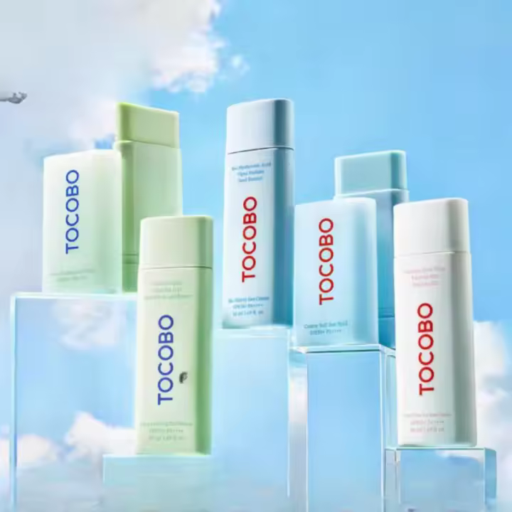 Tocobo protector solar de algodón, protector solar hidratante refrescante Natural, suavizante, fuerte UV violeta, protección solar no grasa, cuidado de la piel - 1