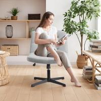 Respaldo Medio,Silla de Oficina,Ancha sin Ruedas,Silla ergonómica para Juegos,Silla Dresser Regulable - details 1