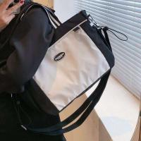 Bolso de mano sencillo e informal de gran capacidad en 3 colores, bolso cruzado con correa de hombro extraíble para mujer Schultertasche - details 9