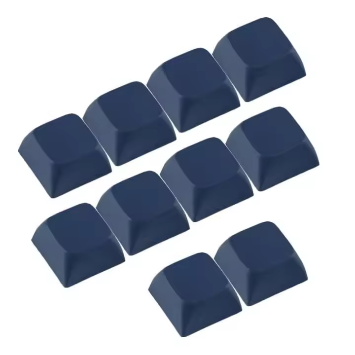 10 Uds. Teclas en blanco PBT interruptores Formx instalación de teclado Nical 1U Xda2 - 1