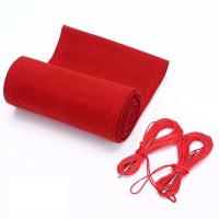 Funda universal de ante para volante de carreras, cosida a mano, bricolaje - details 7