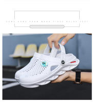 Sandalias de verano para hombre, zapatillas de plataforma a la moda para la playa, sandalias deslizantes con suela Eva, zuecos - details 5