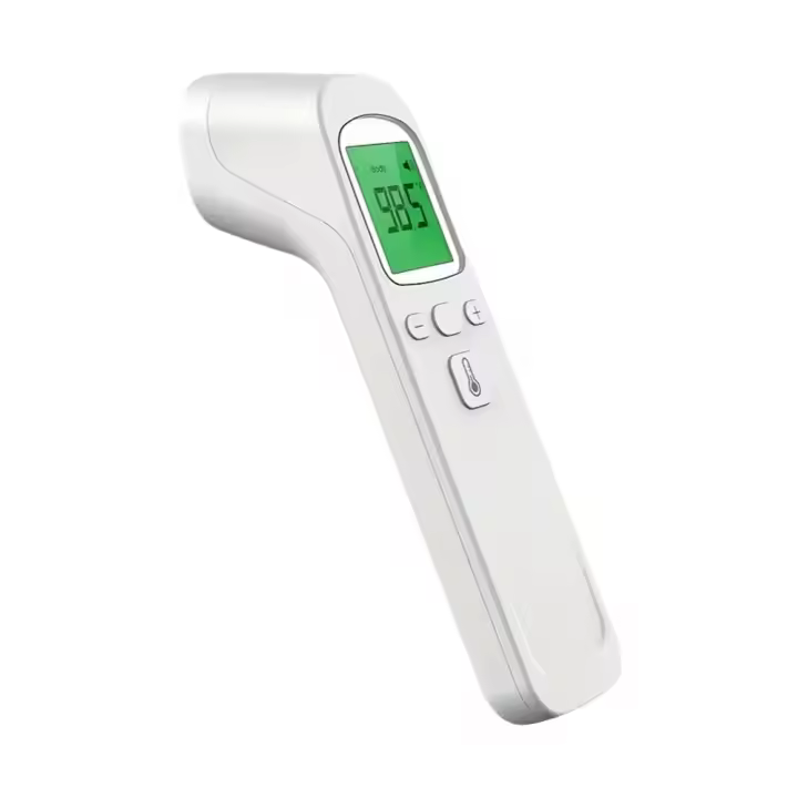 Termómetro digital sin contacto para niños y adultos, alarma de temperatura, positivo, interior, infrarrojos, multideporte, termómetro de pistola de temperatura, medición de temperatura portátil, termómetro de infrarrojos - 1
