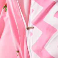 Juego De 3 piezas De Funda Nórdica, Estampado De Fresas Dulces, Ropa De Cama, Funda Nórdica Suave Y Cómoda - details 8