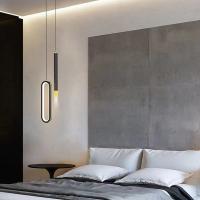 Lámpara de techo colgante con estilo, candelabro de cordón, decoración moderna para dormitorio y mesita de noche - details 3