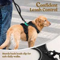 Arnés para perros sin tirantes, chaleco reflectante con mango fácil Control de perros medianos y grandes, suministros de entrenamiento para caminar al aire libre - details 4