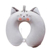 Nueva Almohada de Viaje para el Cuello en Forma de U Almohada de Siesta de Algodón Suave con Memoria de Avión - details 0