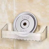 Soporte de iluminación para cosméticos instalado en la pared de la esquina, organizador de plástico, accesorios de baño no requieren perforación - details 3