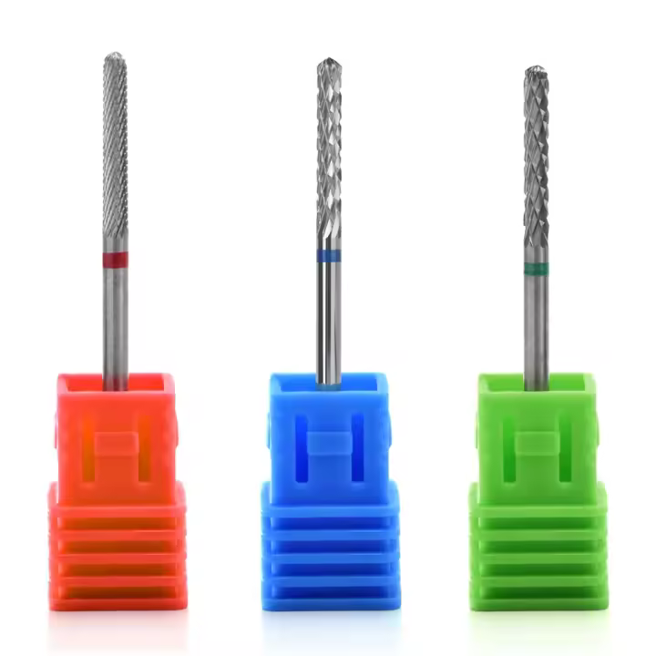 KADS-broca de carburo de tungsteno para uñas, cabezal de pulido de alta calidad, adecuado para salones de bricolaje en casa - 1