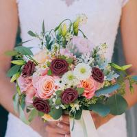 Rosas artificiales de aspecto Real, rosas falsas con tallo, ramos de boda, centros de mesa, decoraciones para el hogar, fiesta de despedida de soltera - details 1