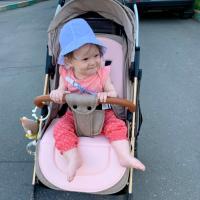 Almohadilla de forro de asiento de jirafa para niños, alfombrilla de coche de estrella, cojín de cochecito de bebé, asiento de carro, colchón, accesorios de cochecito - details 1