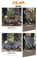 Zapatos De Senderismo unisex de suela dura y gruesa con forro suave para proteger tus pies. Deportes de moda adecuados tanto para hombres como para mujeres. - details 1