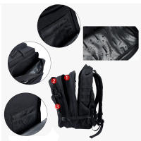 Mochila Táctica de Viaje para Hombres Gran Capacidad 50L Bolsa de Camping al Aire Libre para Escalada y Senderismo Material de Nylon Bolsa de Hombro para Laptop con Correa Ajustable - details 2