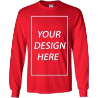 Camiseta de manga larga para adulto Añade tu propio diseño de texto Personalizado - details 16