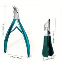 Cortauñas para uñas encarnadas, cortauñas gruesas para podólogo profesional, con acero inoxidable, 2 uds. - details 4