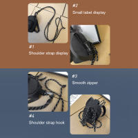 Mini bolso colgante de moda para mujeres y hombres, correa ajustable, bolso pequeño para dinero, tarjetas, dinero - details 6