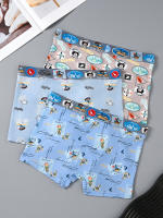 Pack de 3 Calzoncillos Bóxer Hombre - Estampado de Moda Moderno, Tejido Suave y Elástico Cómodo para Comodidad Diaria - details 2