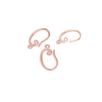 Ganchos de Pendientes de Metal de Alta Calidad Color Oro-Platino Accesorios de Joyería DIY para Mujeres - details 18