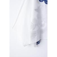 BUNO-2025 otoño nueva ropa de mujer estilo europeo y americano camisa casual con bordado en contraste conjunto de media falda - details 13