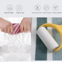 Juego de toallas de baño de mano suaves, toallas absorbentes de secado rápido para baño, patrón de rayas - details 6