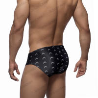 Jessborn bañador profesional con estampado de tiburón para hombre, ropa de baño simple, para surfear en la playa, primavera caliente - details 3