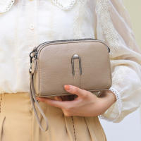 Bolso De Hombro Para Mujer 2023 De Cuero Genuino De Vaca Lujo Bolso Bandolera Moda Bolsillo Para Teléfono - details 6