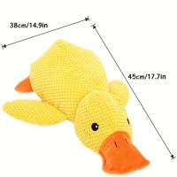 Juguete de Peluche de Pato Grande Diversión Interactiva para Limpieza Dental de Perros - details 3