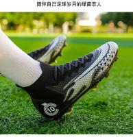 Zapatos cómodos con pinchos de fútbol para hombre, ligeros y de caña alta para mujer, calzado deportivo de entrenamiento - details 5