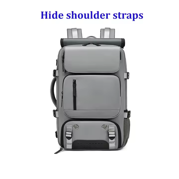 Mochila de Viaje Impermeable 16 Pulgadas Laptop de Negocios con Bolsa para Zapatos - 1
