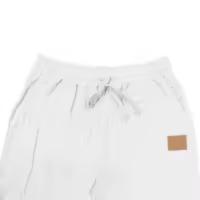 Pantalones rectos con cordones de algodón y lino para hombre, de estilo playero, finos y con cordón, para el tiempo libre, para las cuatro estaciones. - details 7