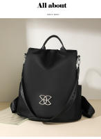 Mochila de viaje avanzada para mujer, morral ligero de tela de nailon grueso, antirrobo, a la moda, novedad de 2024 - details 8