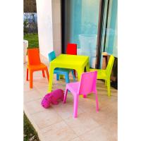 resol Julieta Conjunto Infantil de 2 sillas y 1 Mesa para Interior, Exterior, jardín - Color Azul Cielo - details 4