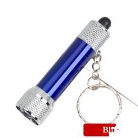 Mini llavero linterna LED bolsillo luz de emergencia pequeña antorcha llavero luz aleación de aluminio llavero luz Mini linterna - details 1
