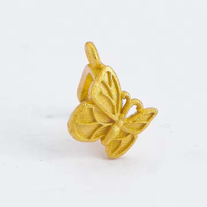 Colgante de Mariposa de Plata S925 Vintage Botón de Jade para Hombres y Mujeres Joyería de Pulseras - 1