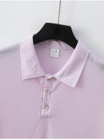 2025 tela de seda de hielo de mariposa de verano para hombre, POLO transpirable con sensación de hielo y de secado rápido. - details 9