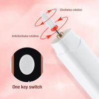 Pulidor de uñas eléctrico con luz, Kit profesional de limas para manicura y pedicura, eliminación de piel muerta - details 6