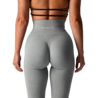Leggings de gimnasio sin costuras NVGTN Spandex Contour 2.0 para mujeres suaves para entrenamiento fitness pantalones de yoga de cintura alta - details 7