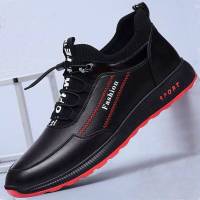 Zapatos y zapatillas de deporte de cuero informales de verano para hombre. - details 5