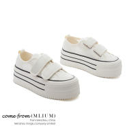 Nueva plataforma zapato blanco superior transpirable muffin zapatos casual versátil solo zapatos Velcro zapatos de las mujeres - details 6