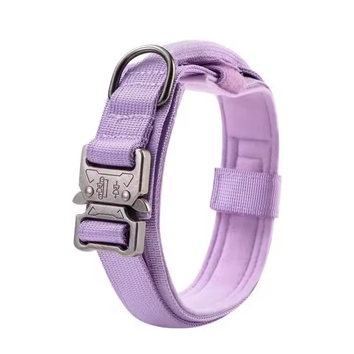 Juego de correas tácticas duraderas, collar militar estable para mascotas, correa para perros medianos y grandes, accesorios de entrenamiento para pastor alemán - 1