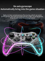 Mando inalámbrico Elite para PS4/PC, mando Bluetooth transparente con luz colorida RGB, Lite para Switch/OLED - details 9