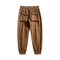 Pantalones de Jogger Sólidos para Exteriores CHAIFENKO Largo Completo, Material de Algodón, Ajuste Regular para Hombres en Otoño/Invierno - details 2