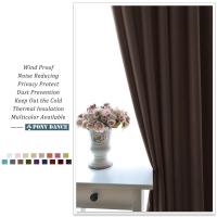 Cortinas Opacas con Ojales para salón, Cortina Aislantes térmicas para Dormitorio, 1 Pieza - details 13