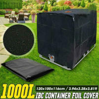 Cubierta Impermeable para Jardín al Aire Libre 1000 litros IBC Recipiente de Agua de Lluvia con Cubiertas de Polvo Protectora de Sol - details 0